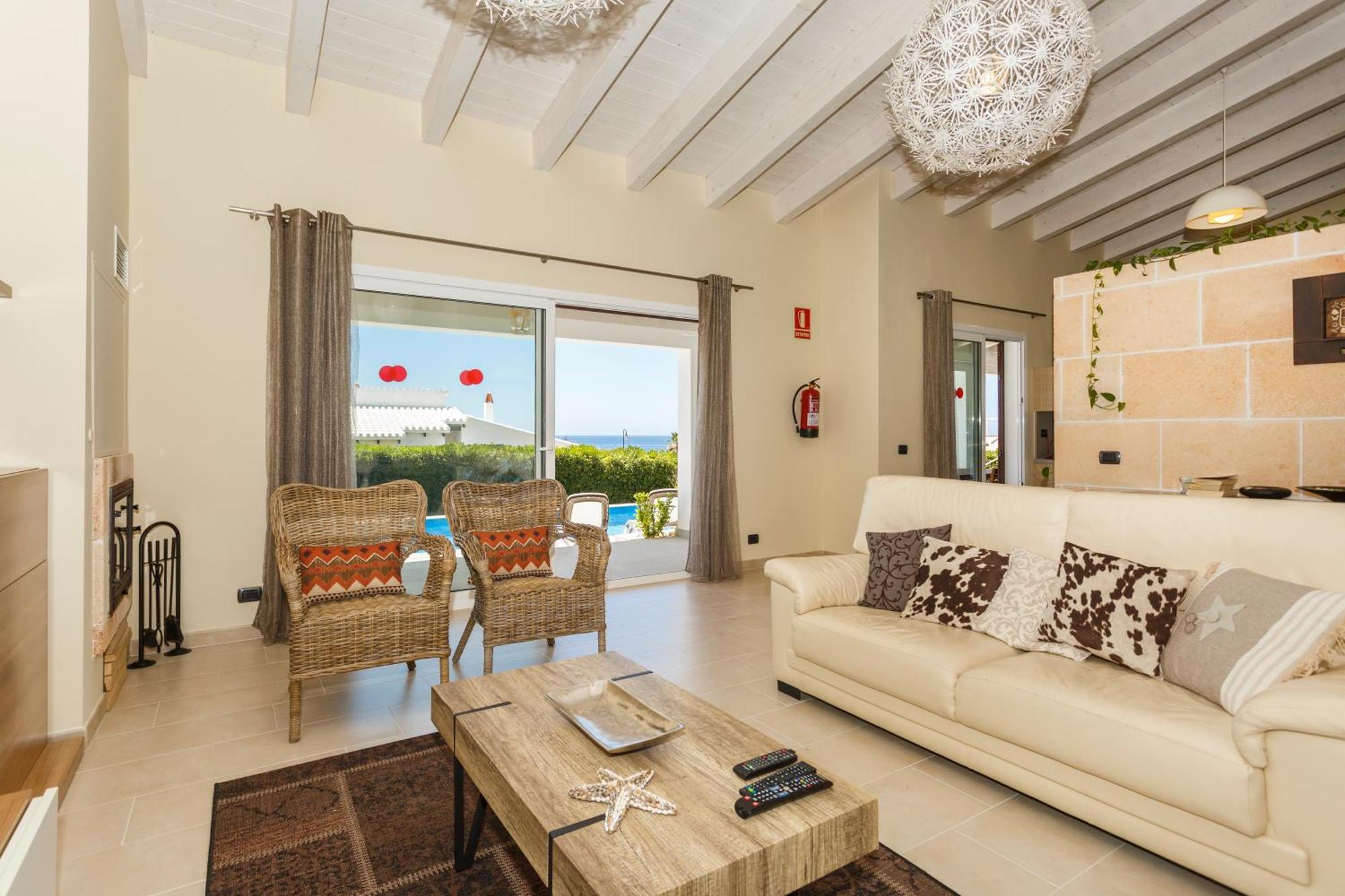 Bini Sole - Villa De Lujo Con Piscina En Menorca Бинибека Экстерьер фото